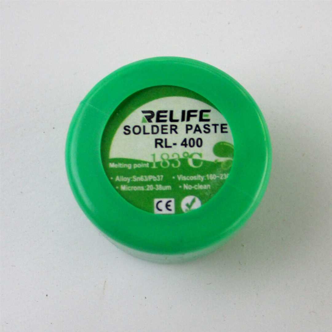 RELIFE,Soldering,Paste,Flux,No-clean,Solder,Paste,183°C,Medium,temperature,RL-,400,IC,Past,Solder,Tin,Cream,For,BGA,Repair