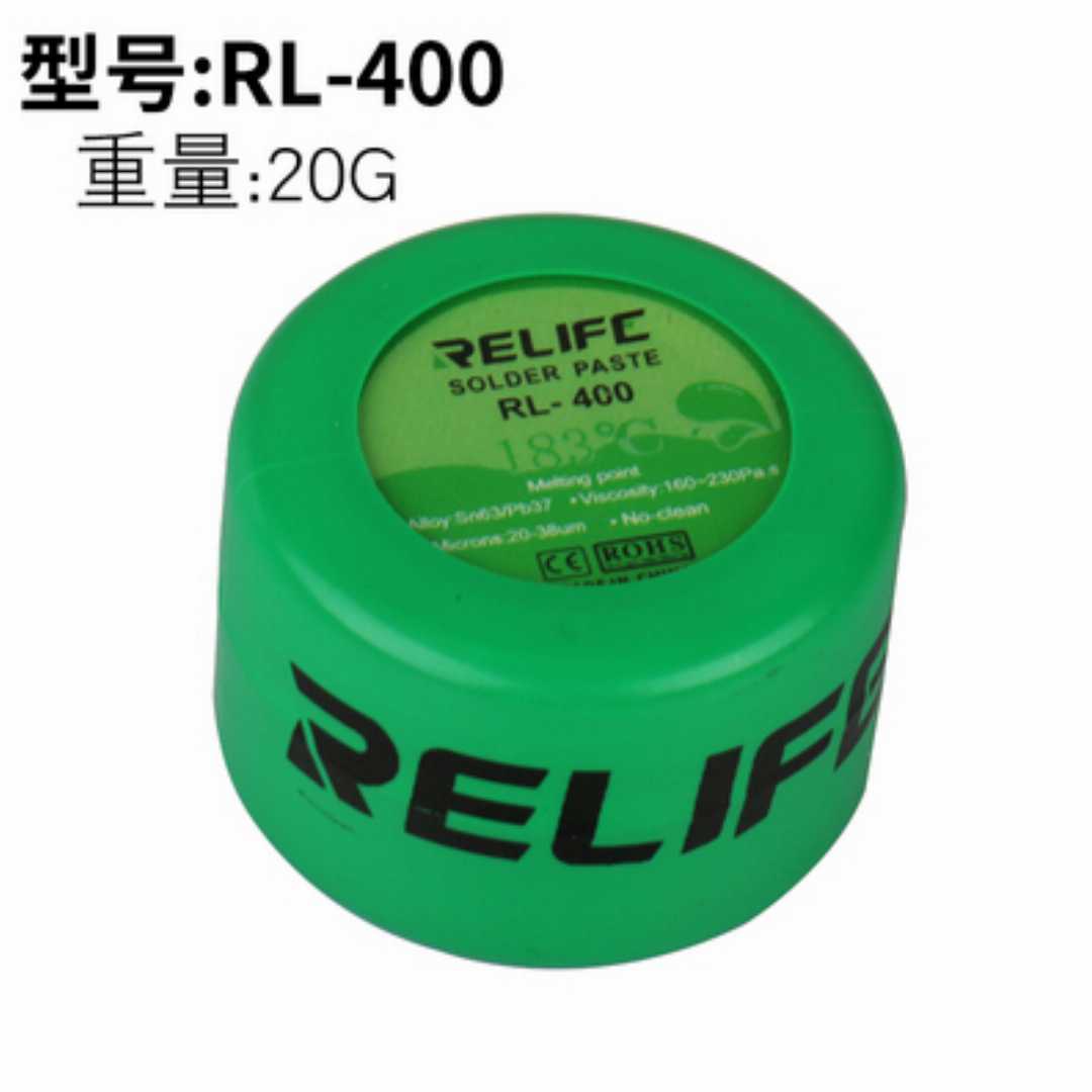 RELIFE,Soldering,Paste,Flux,No-clean,Solder,Paste,183°C,Medium,temperature,RL-,400,IC,Past,Solder,Tin,Cream,For,BGA,Repair