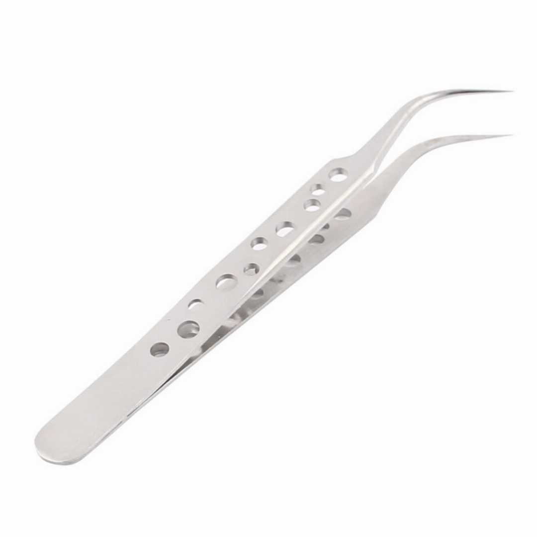 Professional,Curve,Tweezers,Stainless,Steel