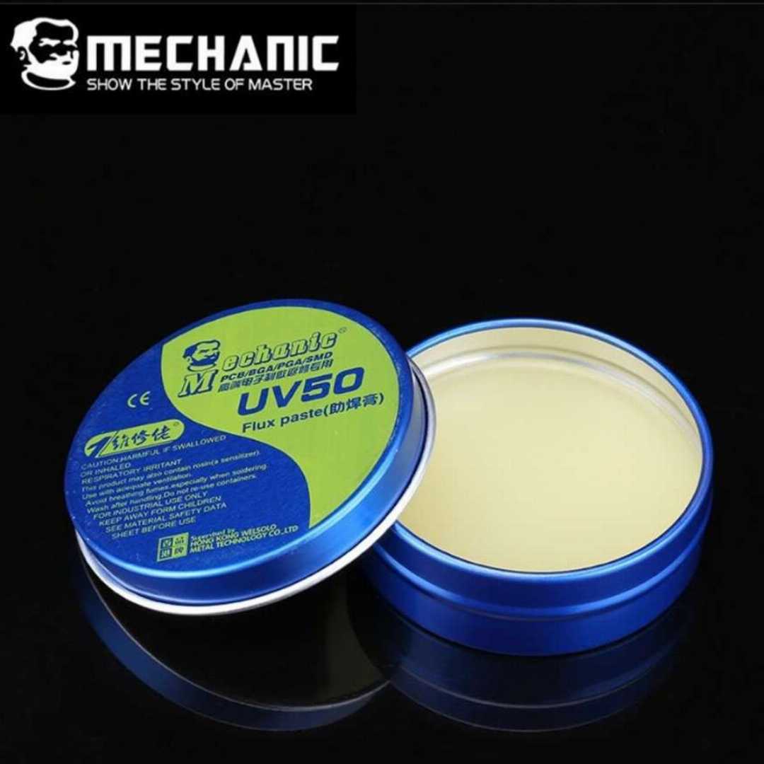 MECHANIC,UV50,Paste,Flux,No-clean,Soldering,Tin,BGA,Solder,Flux,Rosin,Welding,Fluxes,For,PCB/BGA/PGA/SMD,Repair,Tools