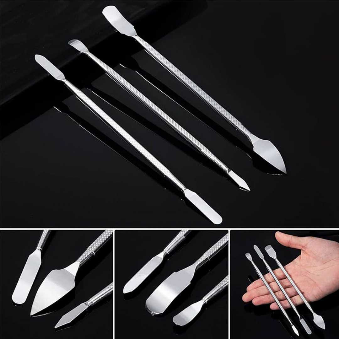 3PC,Metal,Spudger,Repair,pry,Open,Tools,for,iPhone,Laptop,Tablet,Smartphone,Set