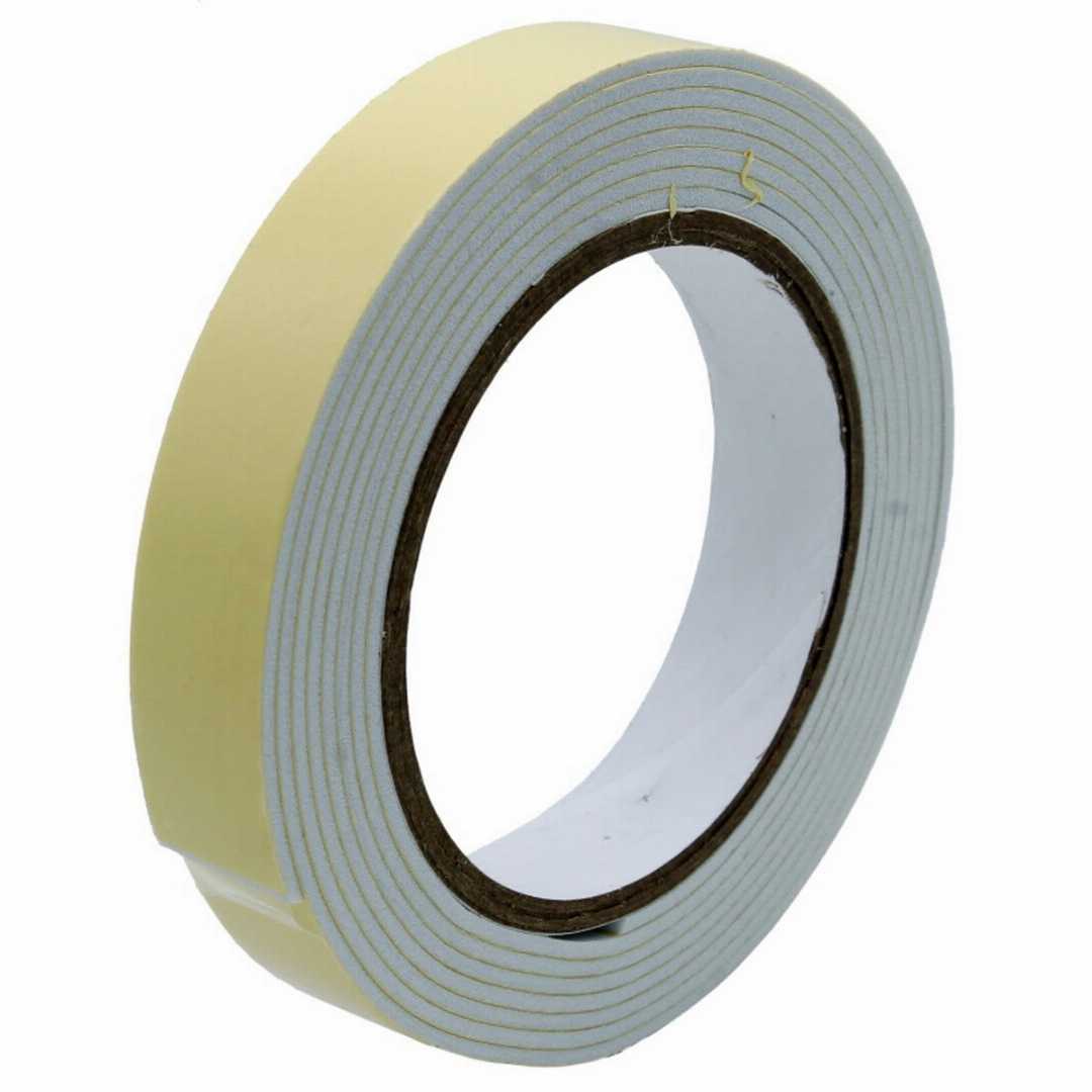 Double,Sided,Foam,Tape-White,1,Inch,(Approx),Wide,