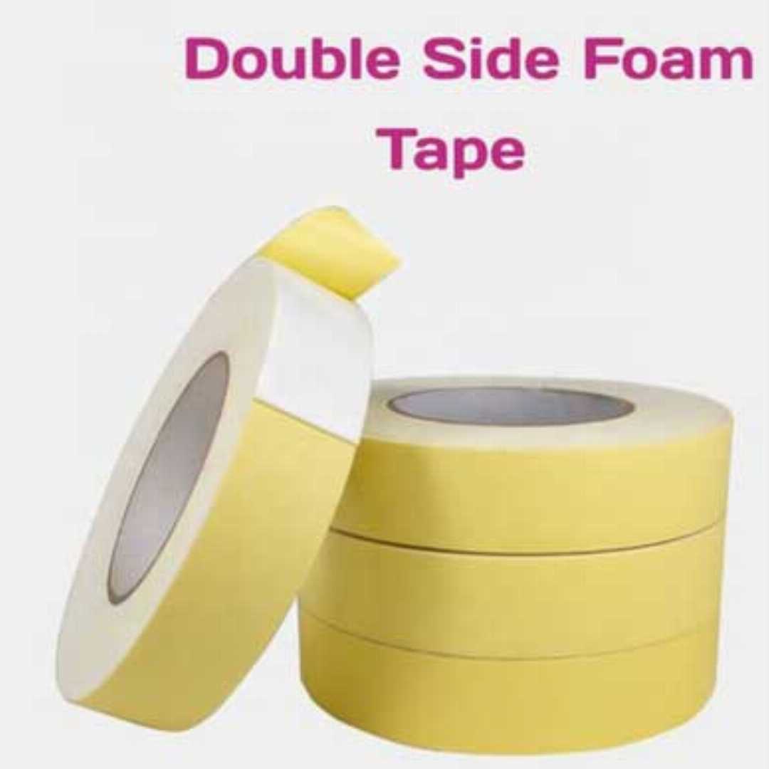 Double,Sided,Foam,Tape-White,2,Inch,(Approx),Wide,