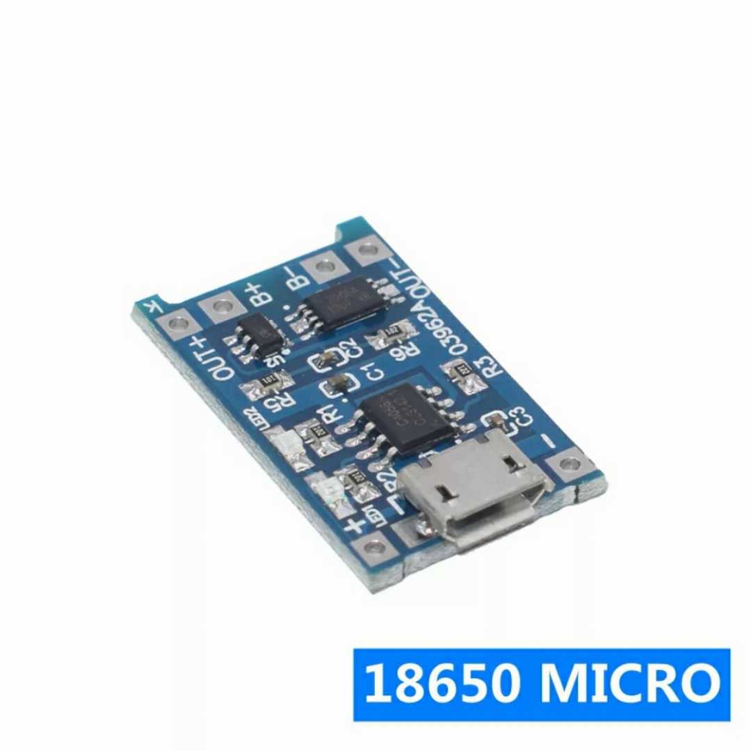 1,Pcs,Type,B,5V,1A,Micro,USB,18650,TP4056,Lithium,Charger,Module,-,Dual,Protection,-,DIY