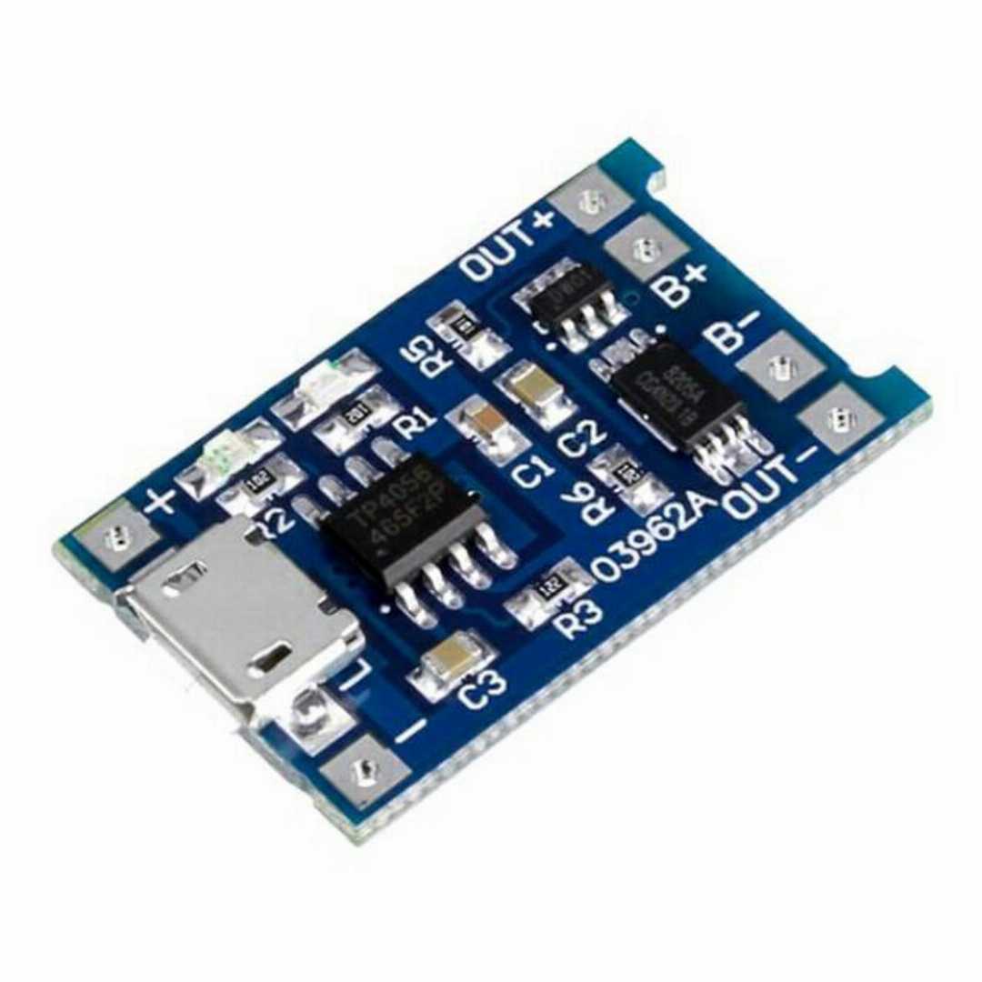 10,Pcs,Type,B,5V,1A,Micro,USB,18650,TP4056,Lithium,Charger,Module,-,Dual,Protection,-,DIY