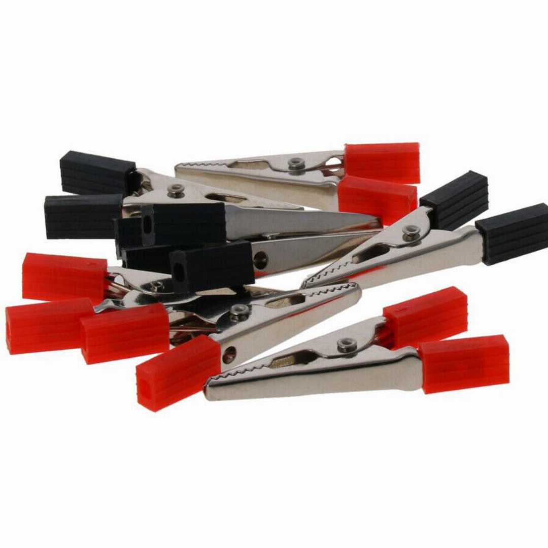 Black,And,Red,Alligator,Clip,Also,Use,As,Battery,Clip-,5,Set