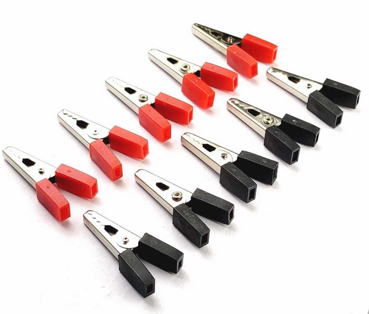 Black,And,Red,Alligator,Clip,Also,Use,As,Battery,Clip-,2,Set