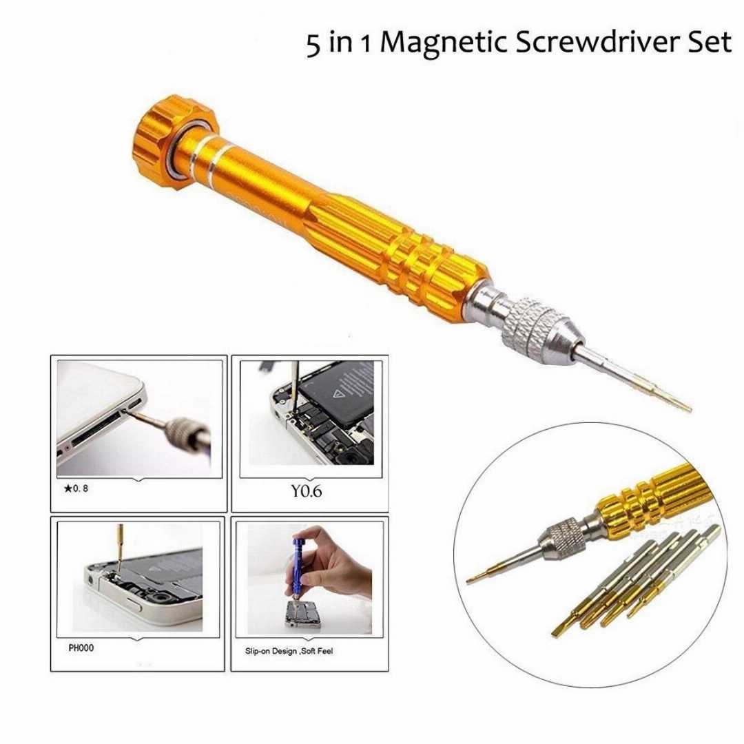 5,in,1,Multi-Functional,Screwdrivers,Set,with,Magnetic-Repair,Tools