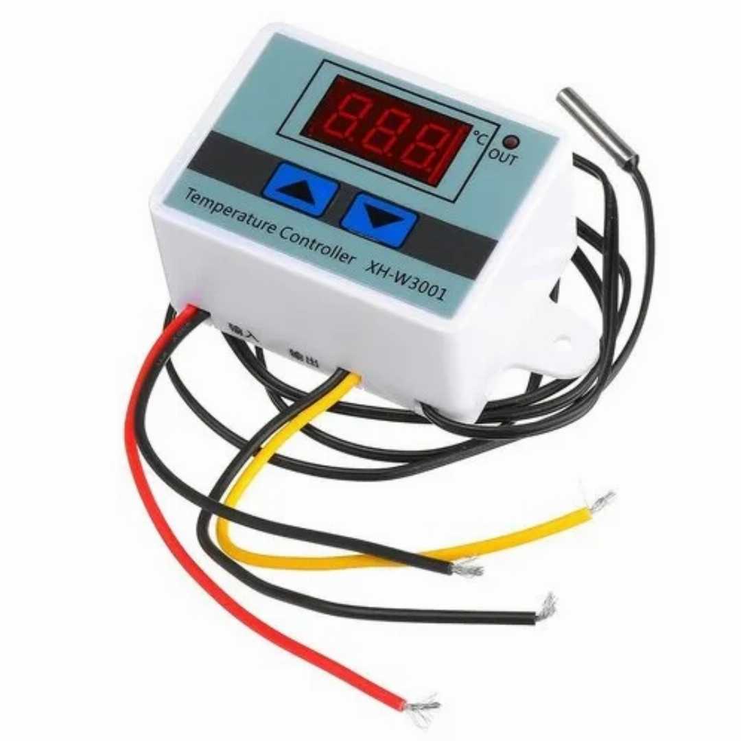 XH-W3001,Digital,LED,Display,Temperature,Controller,220V,10A,with,Thermostat,Control
