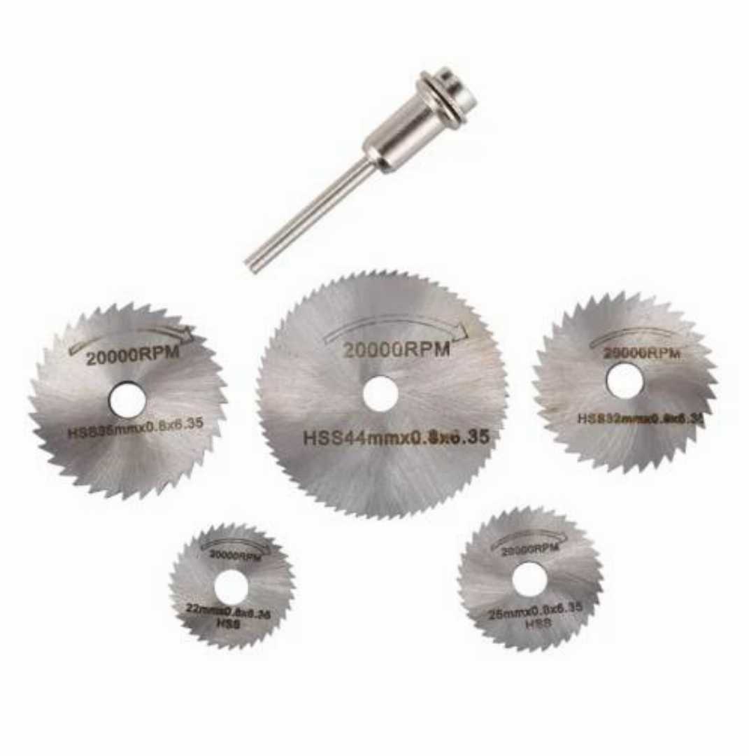 Mini,Circular,Saw,Blade,Set,HSS,Cutting,Disc,Rotary,Diamond,Saw,Blade,Silver,Cutting,Discs,Tool,Accessories,Compatialble,for,Shank,For,Dremel,Drill,Fit,Rotary,Tool