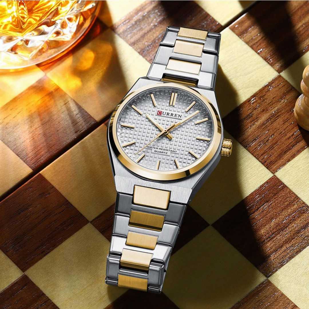 Original,CURREN,8439,Stainless,Steel,Fashion,Quartz,Watch,For,Men