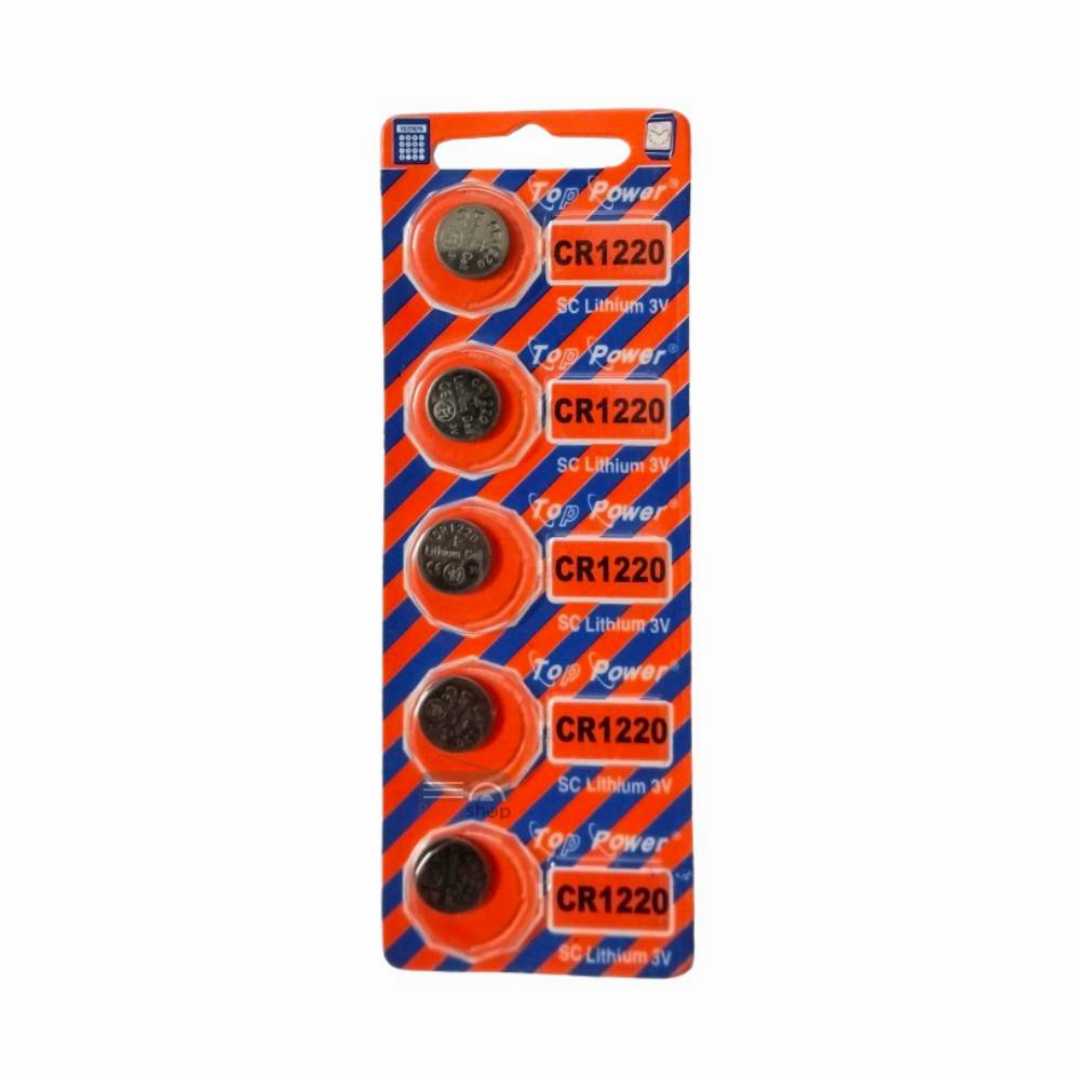 CR1220,3V,Coin,Cell,Button,Lithium,Battery,for,Watch,Electronic,Toy,Calculators