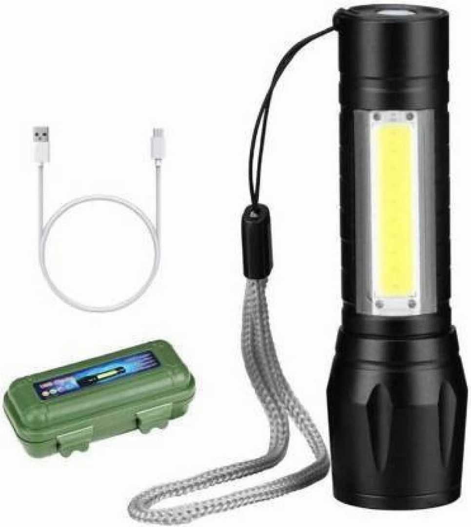 Zoom,Flash,Light,||,Rechargeable,LED,Mini,Torch,Light