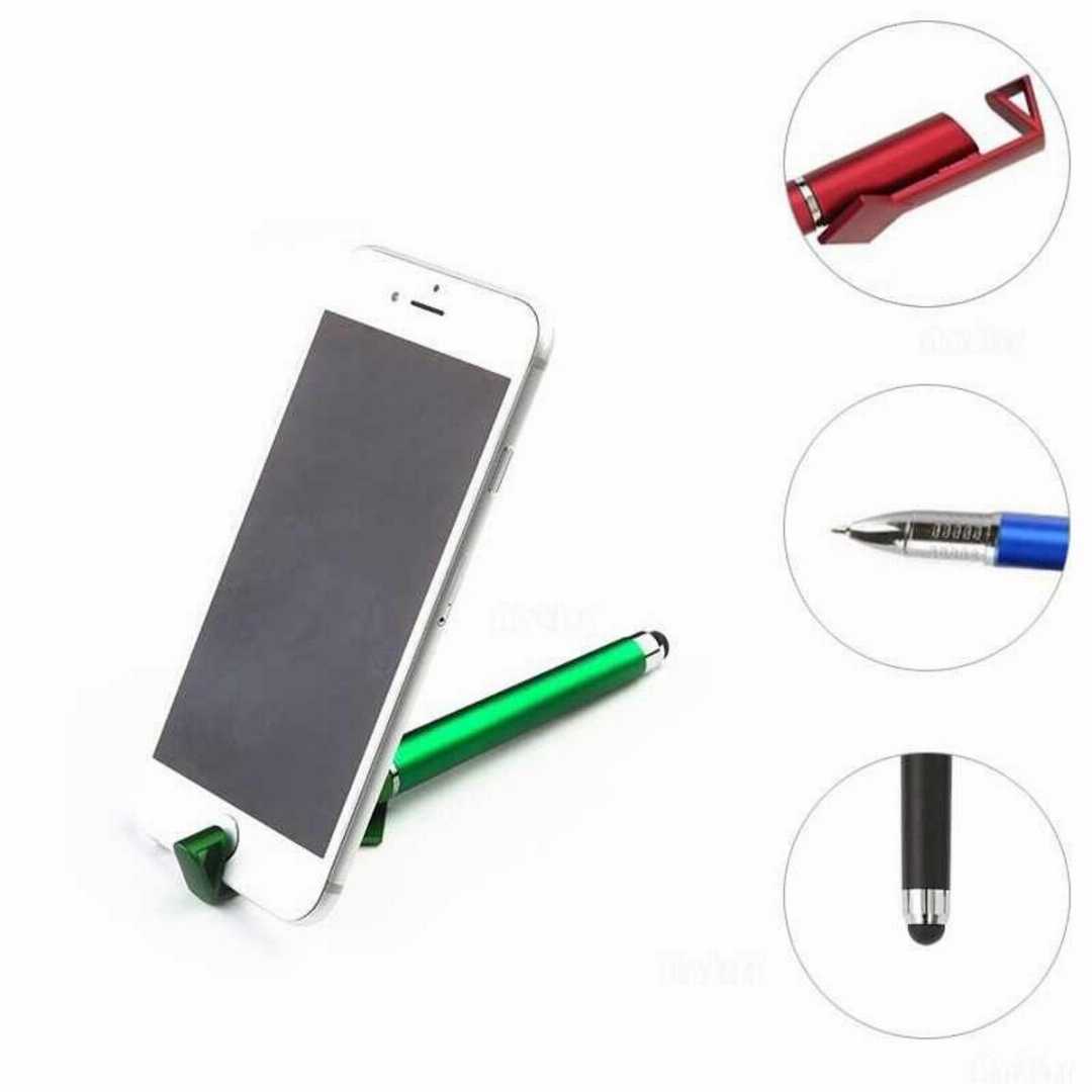 Universal,3,in,1,Capacitive,Stylus,Pen,with,Mobile,Stand,Holder,,Writing,Pen,,Capacitive,Pen,for,Mobile,use,,Compatible,for,Android,Touch,Screen