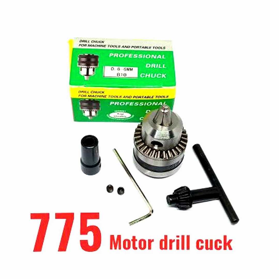 0.6-6mm,Drill,Chuck,with,Connecting,Bush,for,775,Motor,
