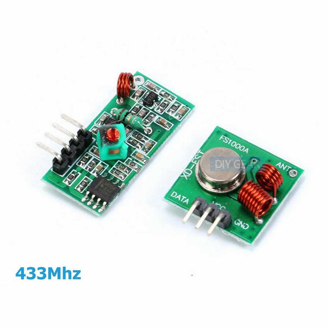 433Mhz,Rf,Decoder,Transmitter,With,Receiver,Module,Kit,For,Arduino,Arm,Mcu,Wireless