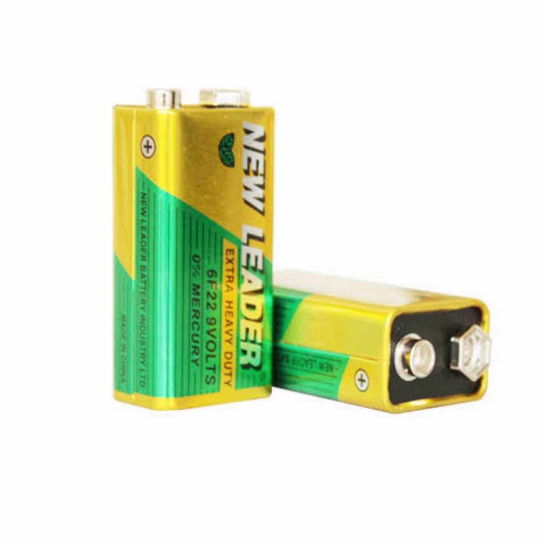 High-quality,9v,battery,new,leader,-,2,pcs
