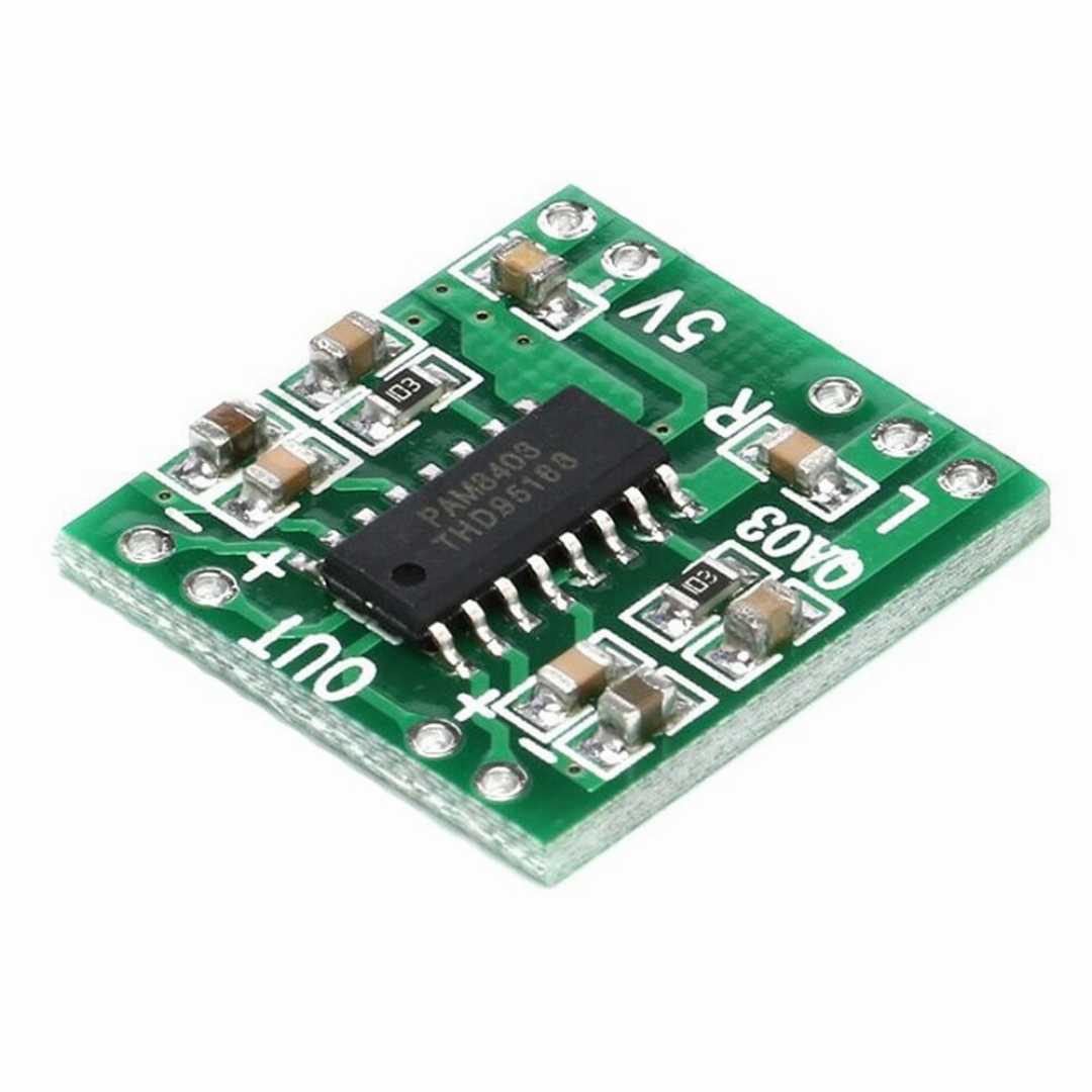 PAM8403,Digital,Audio,Amplifier,Dual,Channel,3W,+,3W,Stereo,Class,D,5V,Amplifier,Board