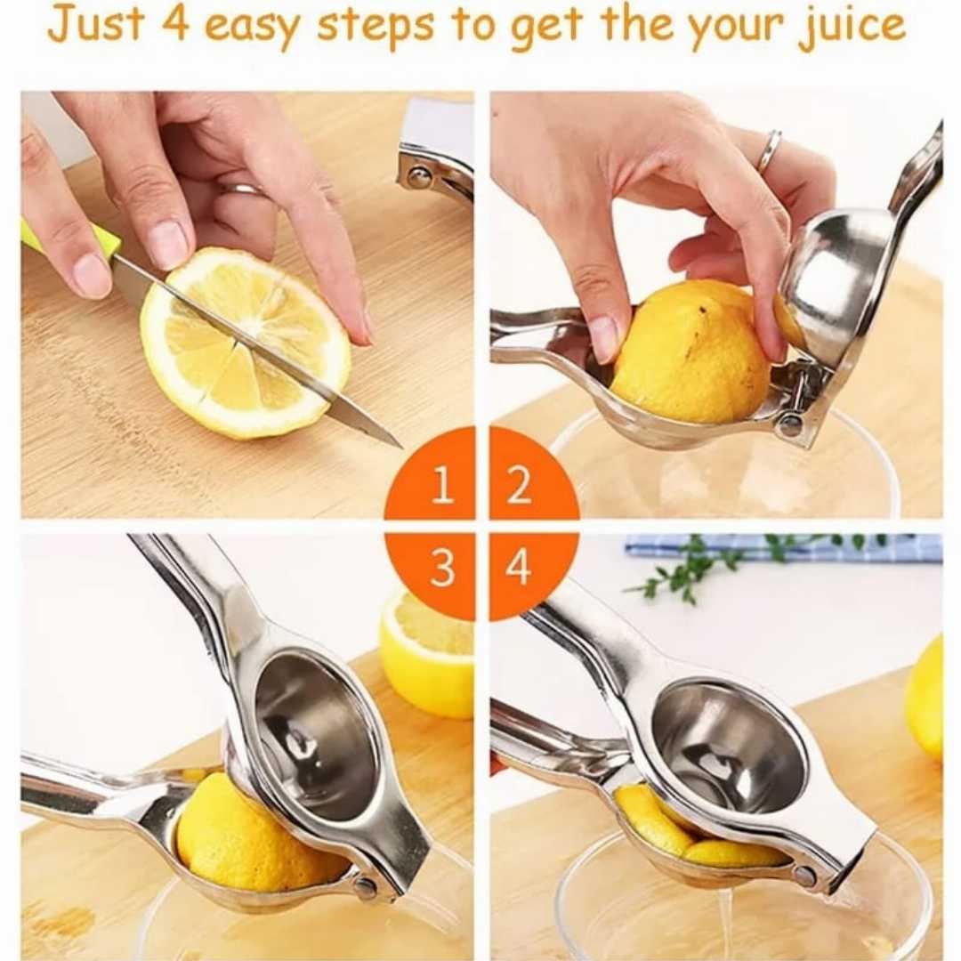 Stainless,Steel,Lemon,Orange,Lime,Squeezer,Juicer,Hand,Press,Manual,Lemon,Squeezer