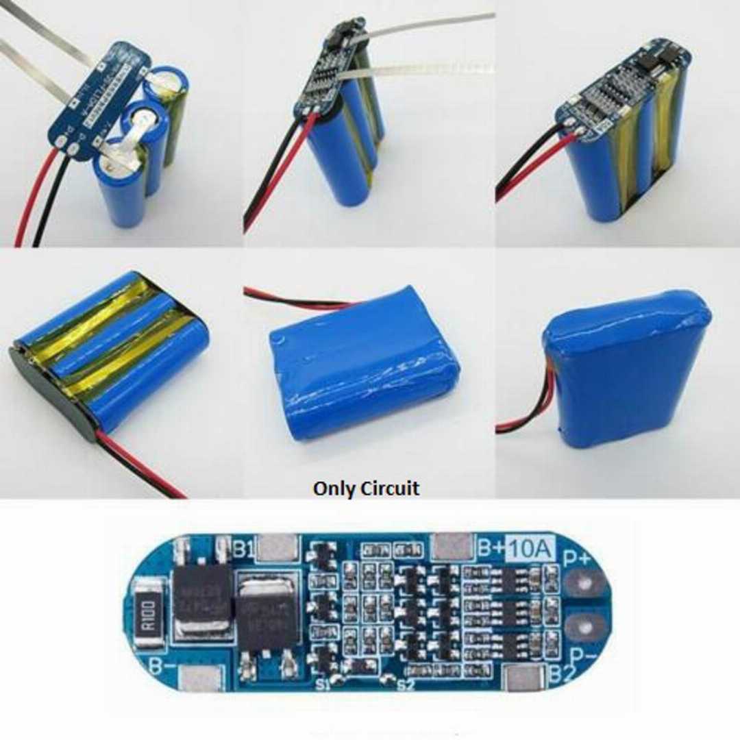 3S,10A,BMS,Charger,Protection,Board,for,Pack