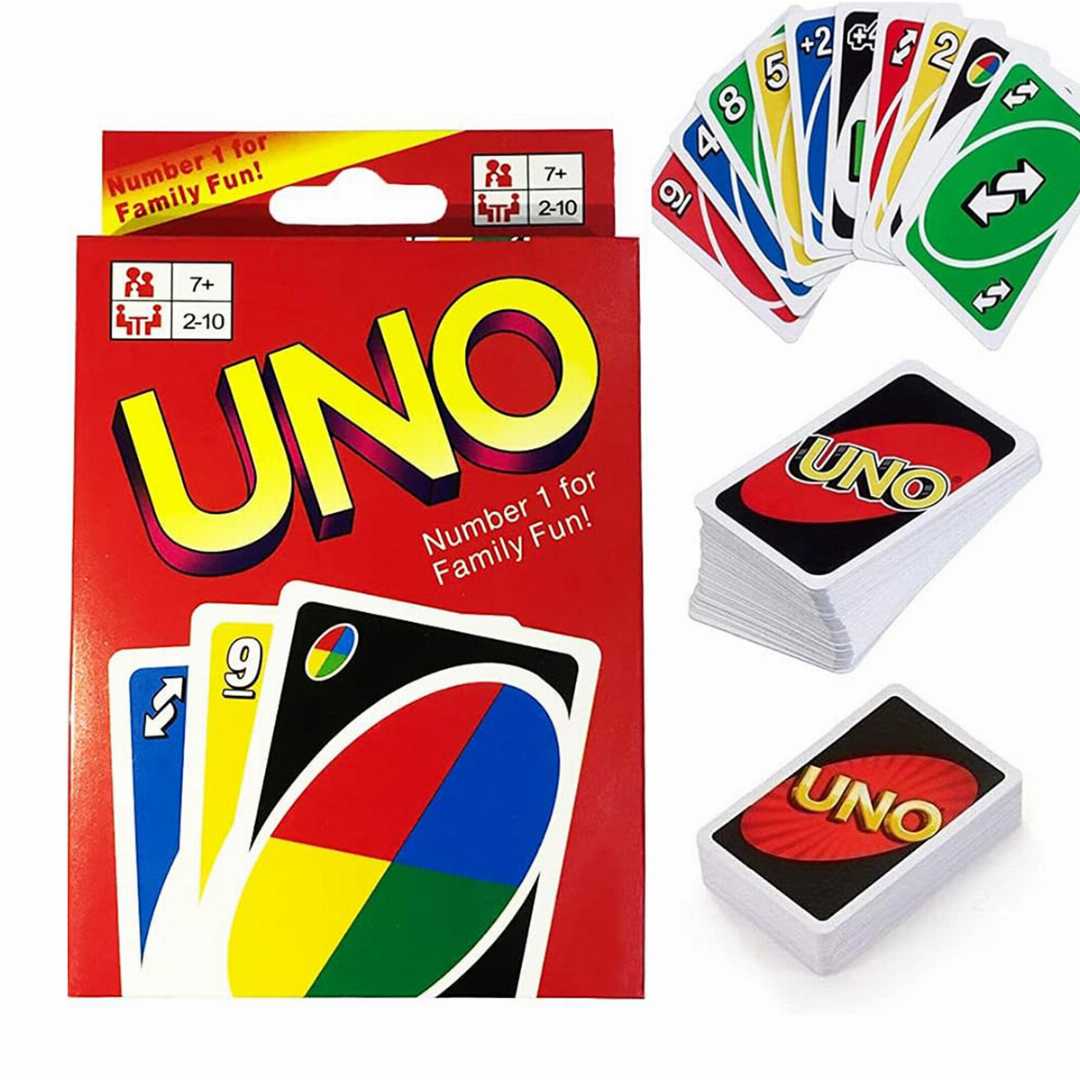 Multicolor,Paper,UNO,Card,Game