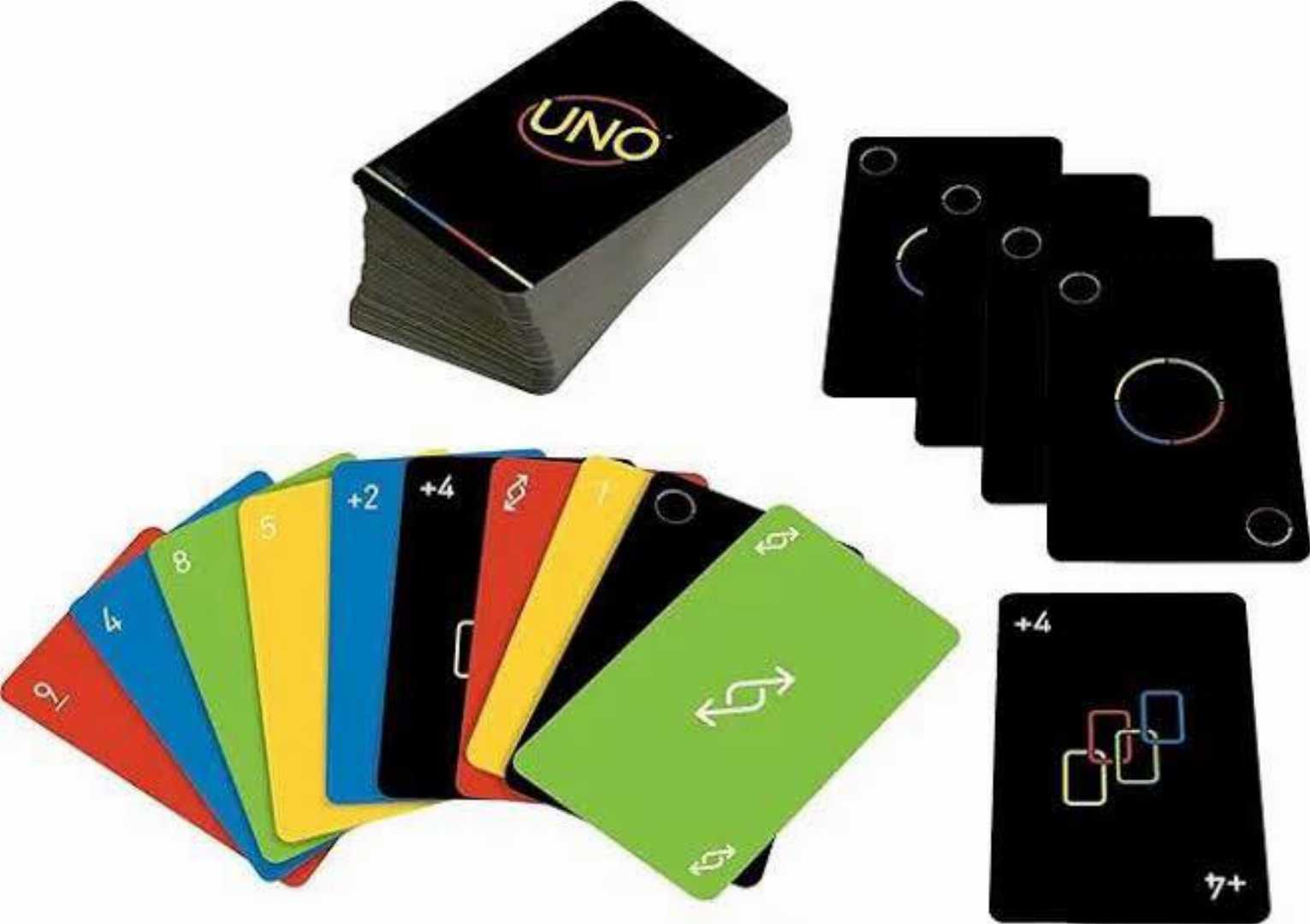 UNO,Special,Black,Edition,Card,game,-,Premium,Black,(108,Cards)