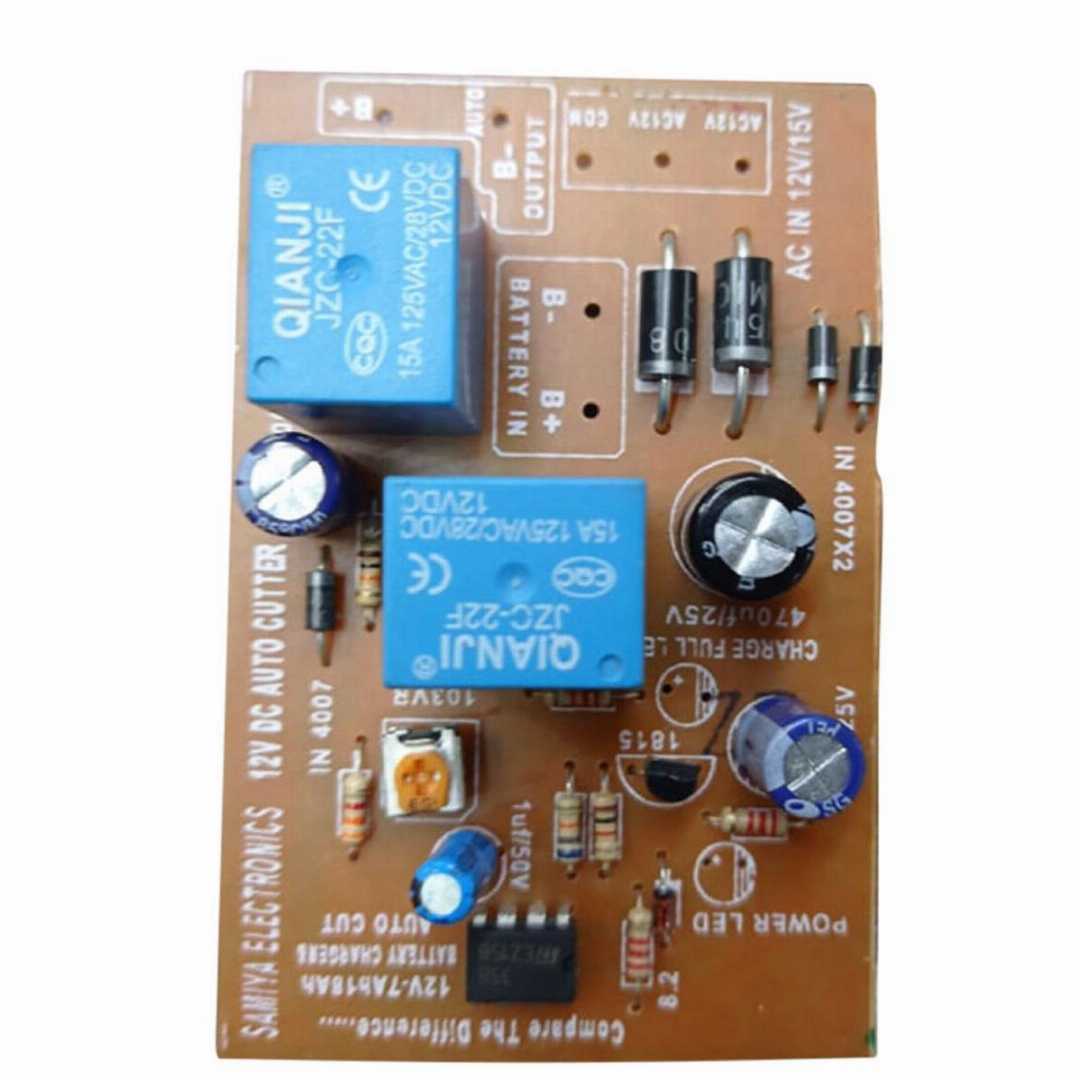 Auto,Cut,Circuit,Double,Relay,DC-12V