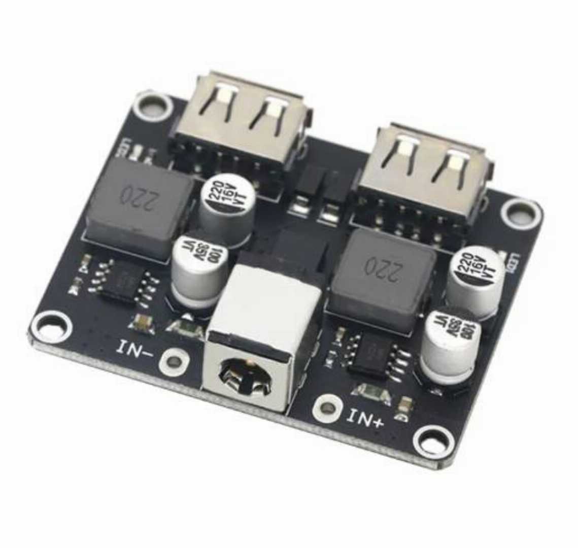 QC3.0,QC2.0,USB,DC-DC,Buck,Converter,Charging,Step,Down,Module,to,Fast,Quick,Charger,Circuit,Board