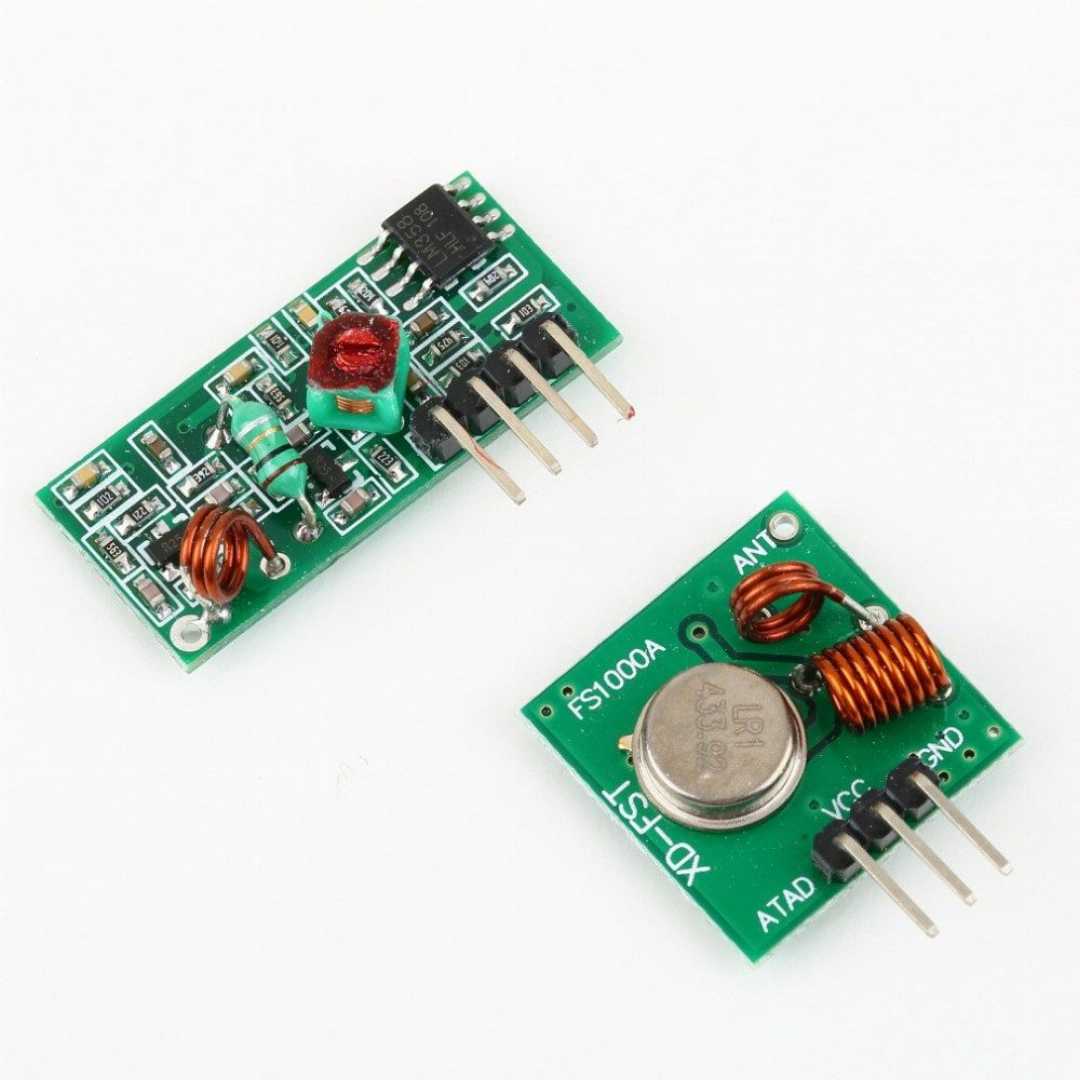 433Mhz,Rf,Decoder,Transmitter,With,Receiver,Module,Kit,For,Arduino,Arm,Mcu,Wireless