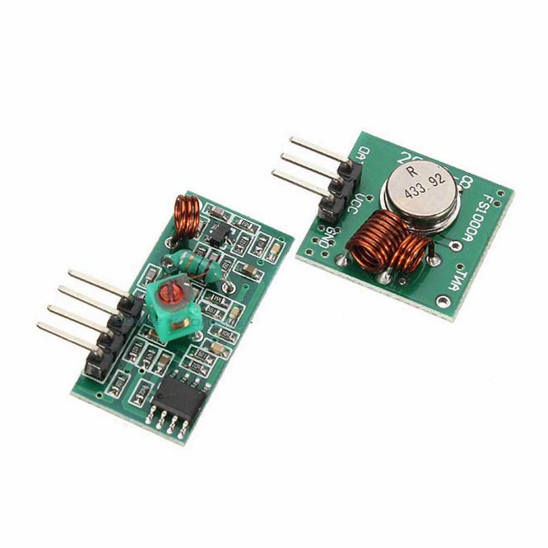 433Mhz,Rf,Decoder,Transmitter,With,Receiver,Module,Kit,For,Arduino,Arm,Mcu,Wireless
