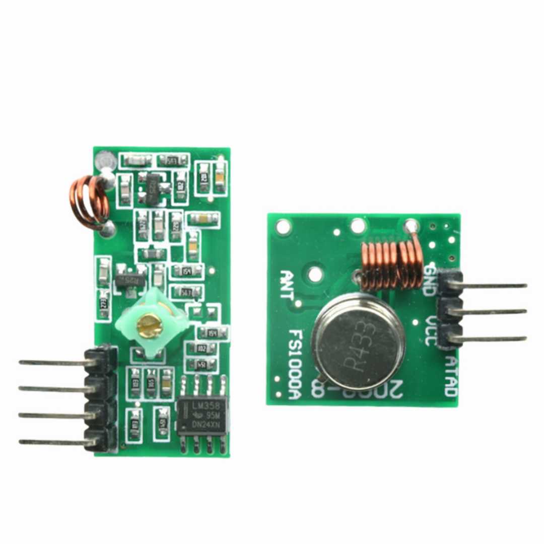 433Mhz,Rf,Decoder,Transmitter,With,Receiver,Module,Kit,For,Arduino,Arm,Mcu,Wireless