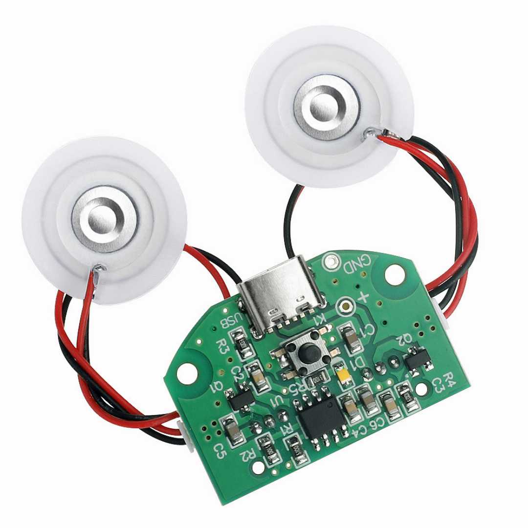 USB,5V,20mm,1.5-3W,Ultrasonic,Atomizing,Humidifier,Module,DIY,Moisturizing,Transducer,Mist,Maker,