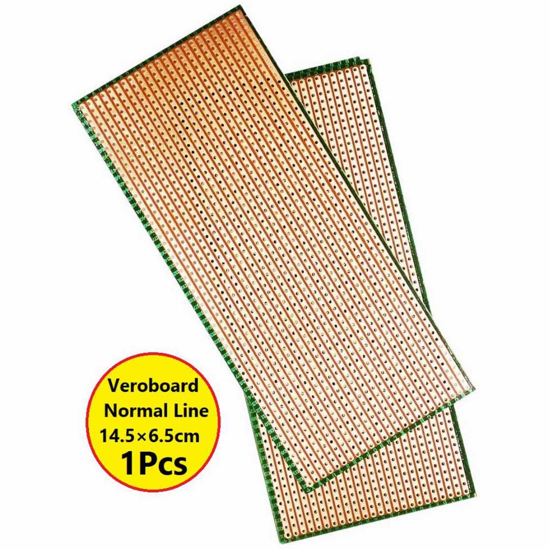 Veroboard,Normal,Line,14.5×6.5cm,Stripboard,PCB,Printed,Circuit,Board,For,Prototyping,Designing,Weld,Soldering,Arduino