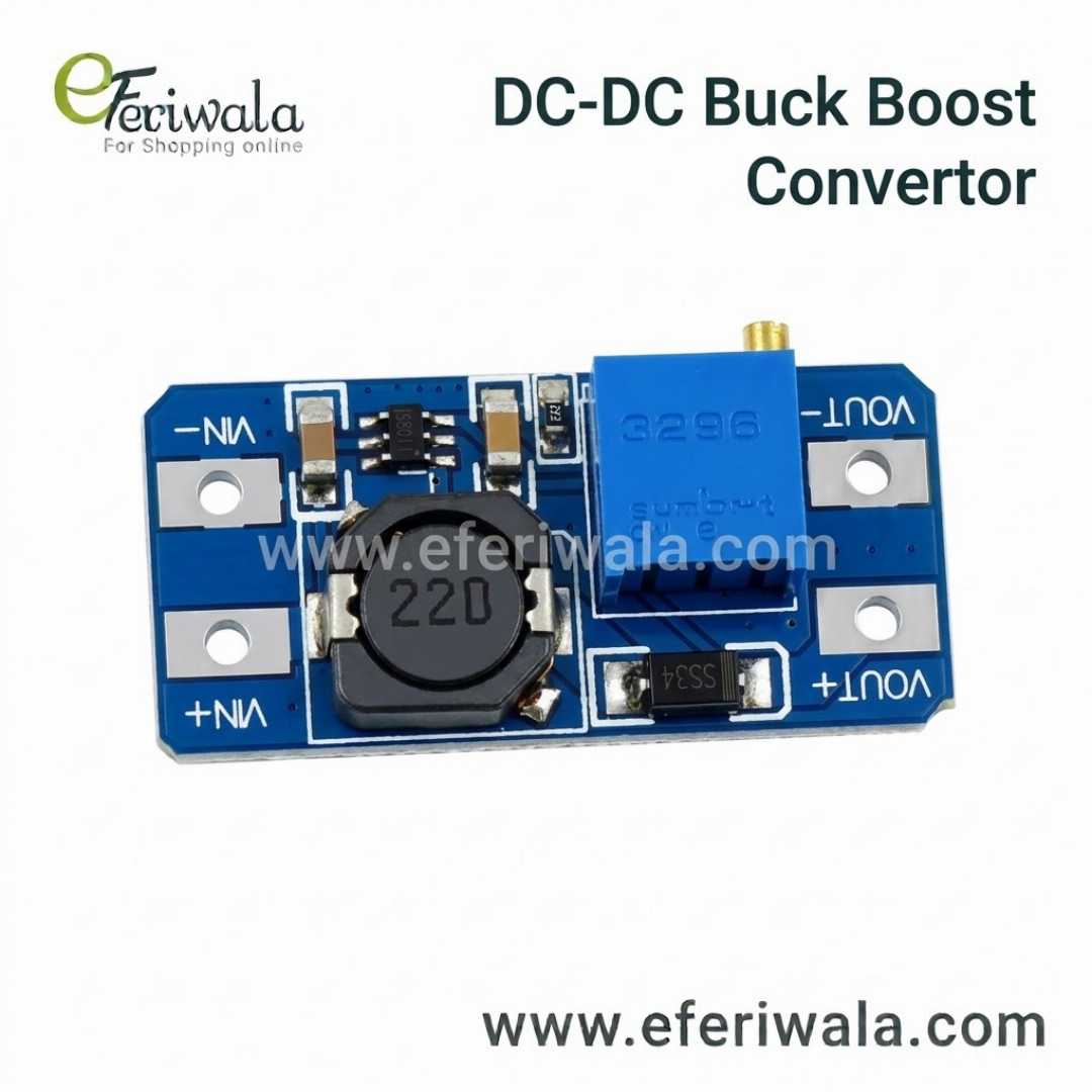 MT3608,DC-DC,Step-Up,Boost,Converter,Module,(2A,Adjustable,Voltage,Booster)