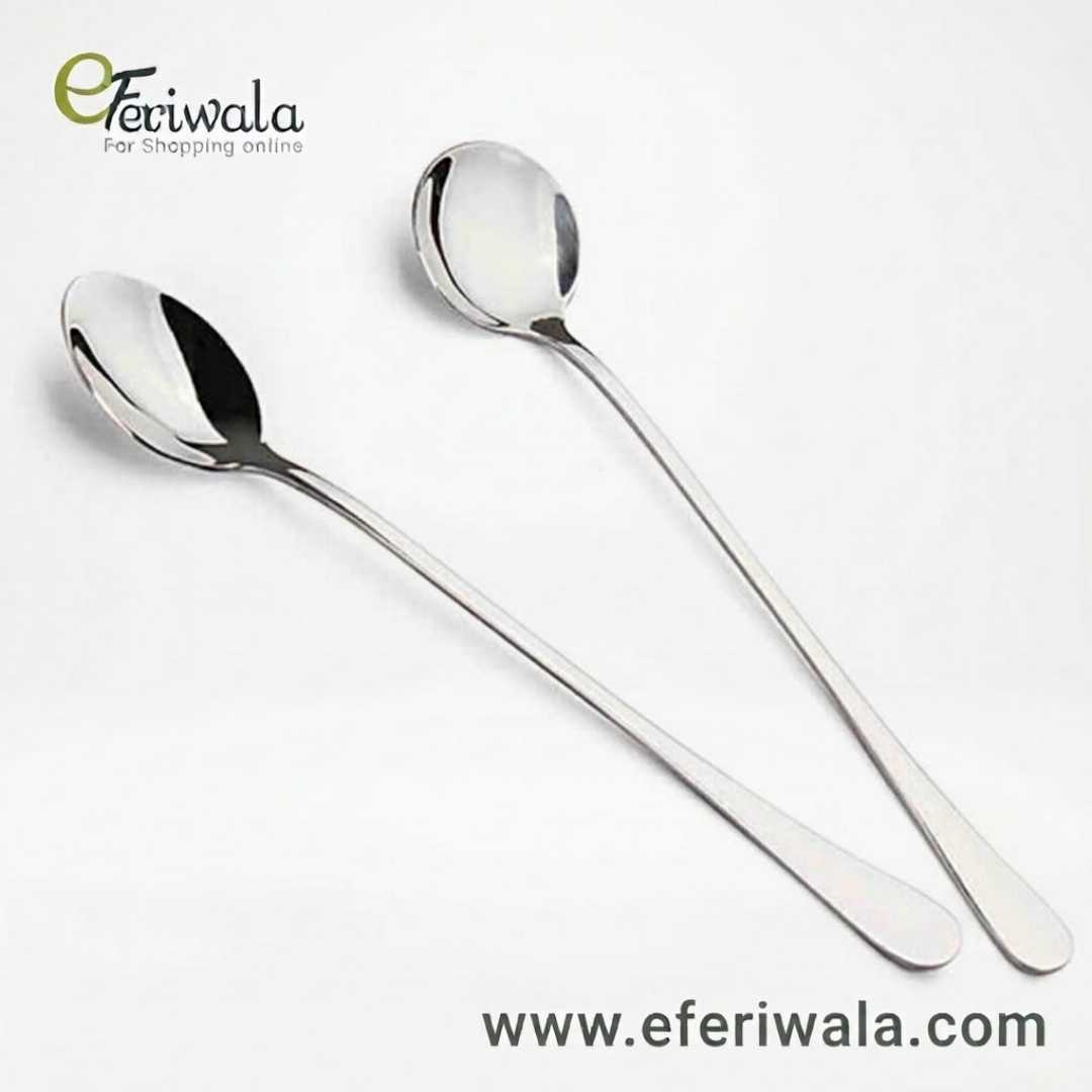 (2,pcs),Long,handle,Spoon,,Achar's,Spoon,,Salt,Spoon,-,24cm