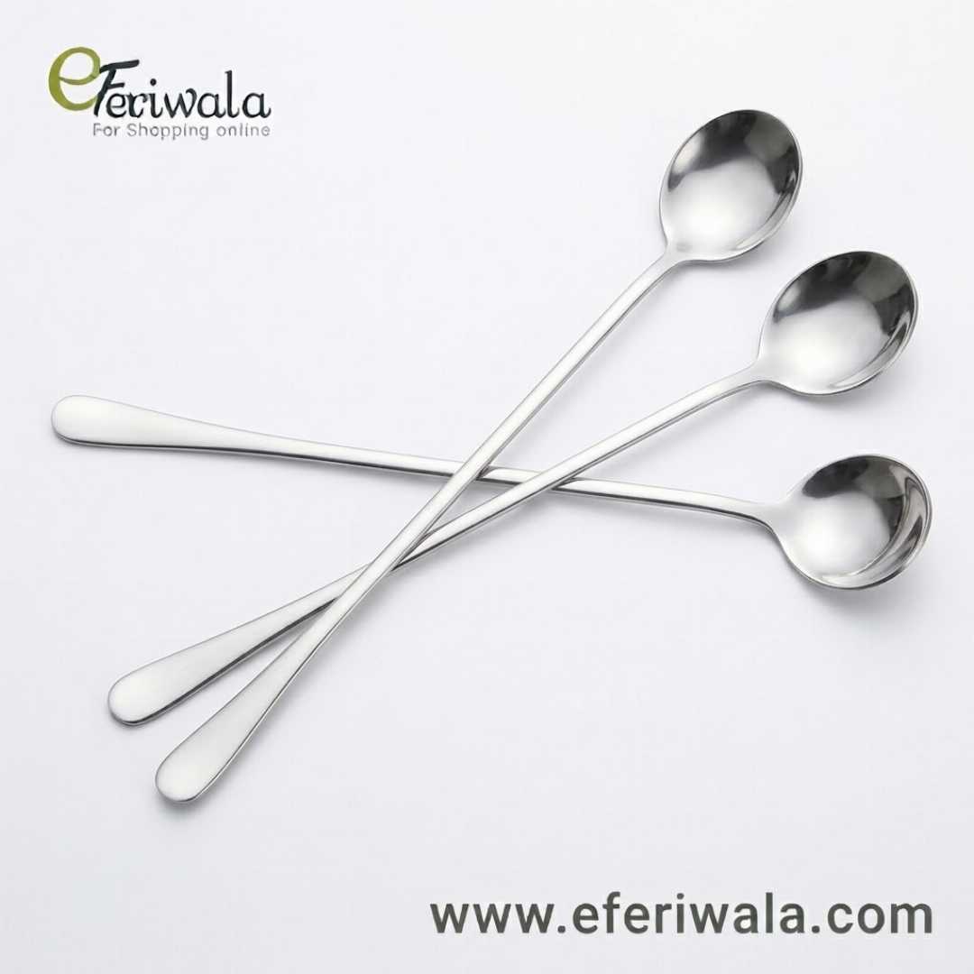 Achar,Spoon/Long,Handle,Steel,Spoon/Pickle,Spoon,3Pcs