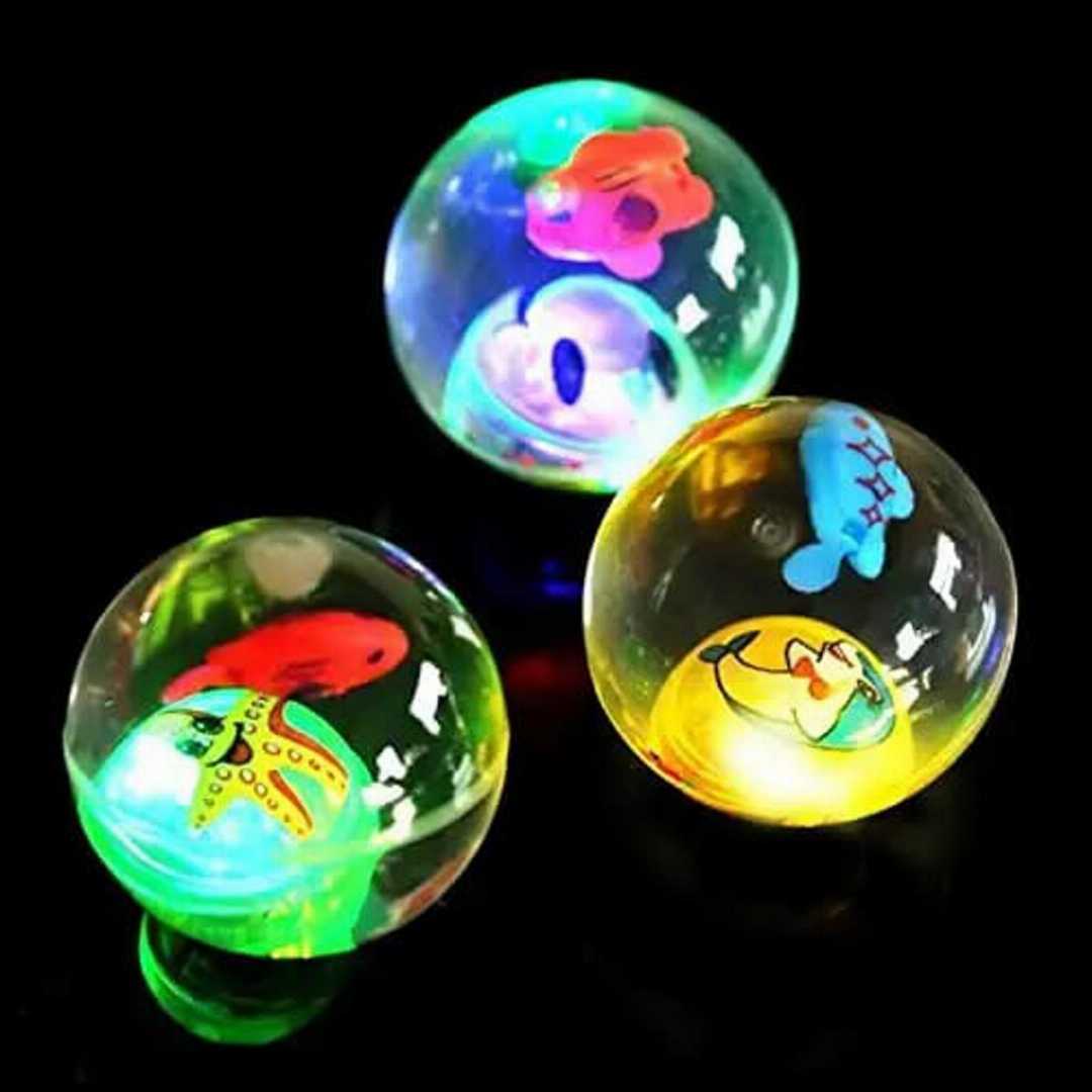 Led,Flashing,Color,Changing,Bouncing,Ball,Super,Glitter,Water,Ball,-,Multicolor,1Pcs