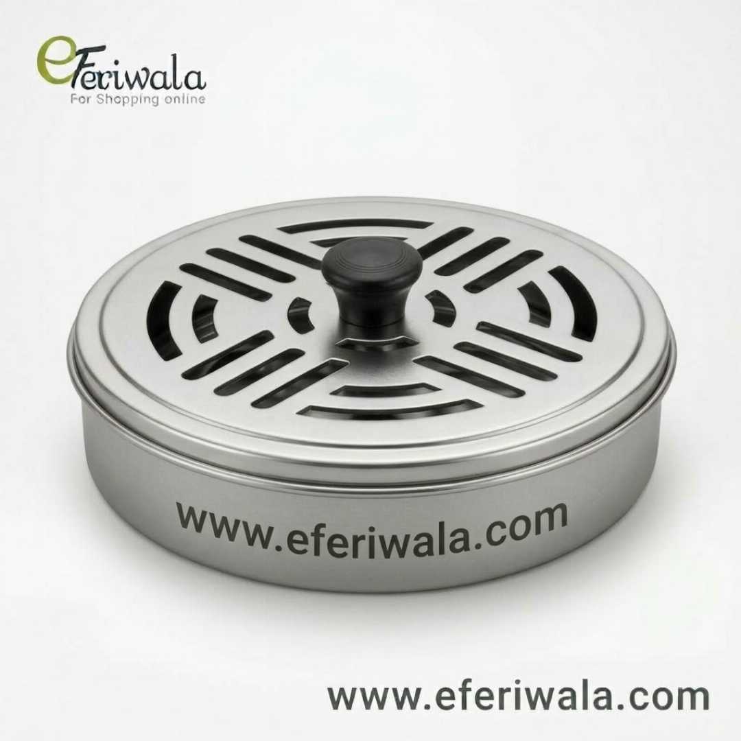 Stainless,Steel,Mosquito,Coil,Holder,–,Fireproof,Safe,Design