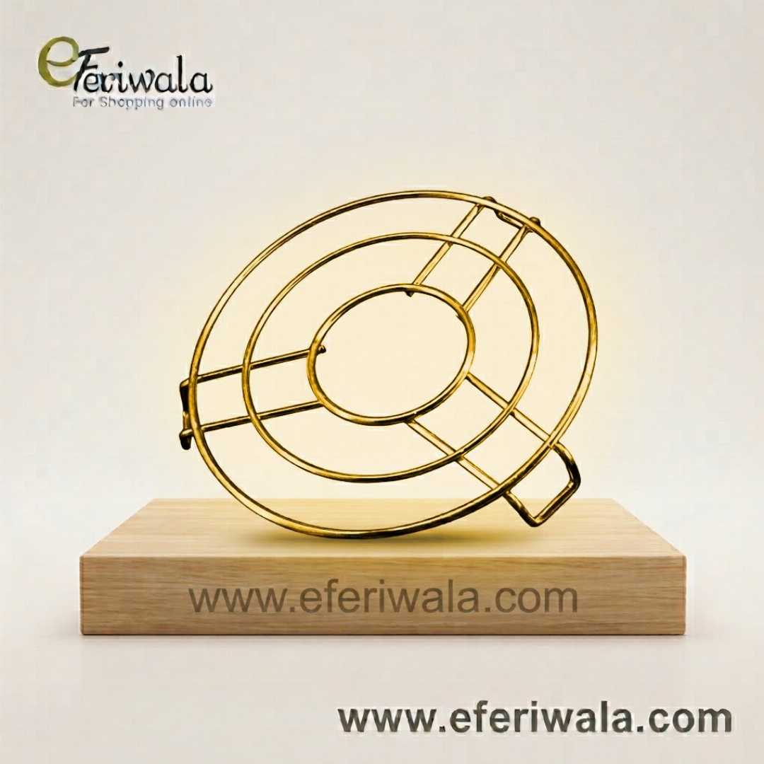 Stainless,Steel,Food,Stand,-,Golden,(Heavy,Duty)