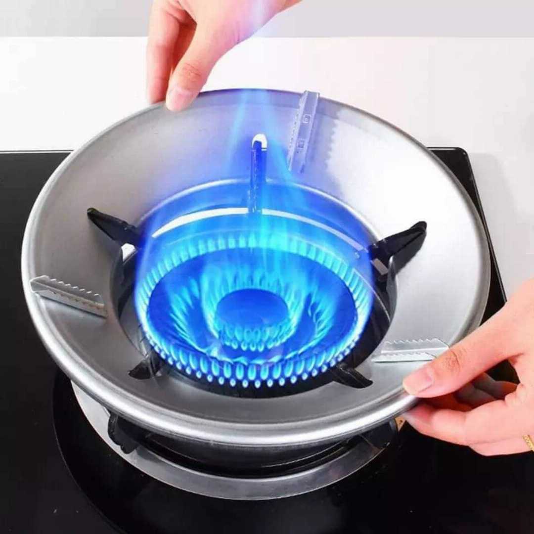 High,Efficiency,Gas,Stove,Energy,Saving,Cover,Heat,Insulation,Pot,Holder,Wind,Shield,Rack