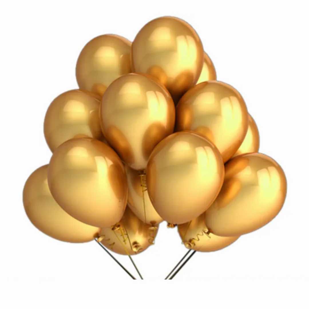 Monty,Balloon,Golden,20pcs