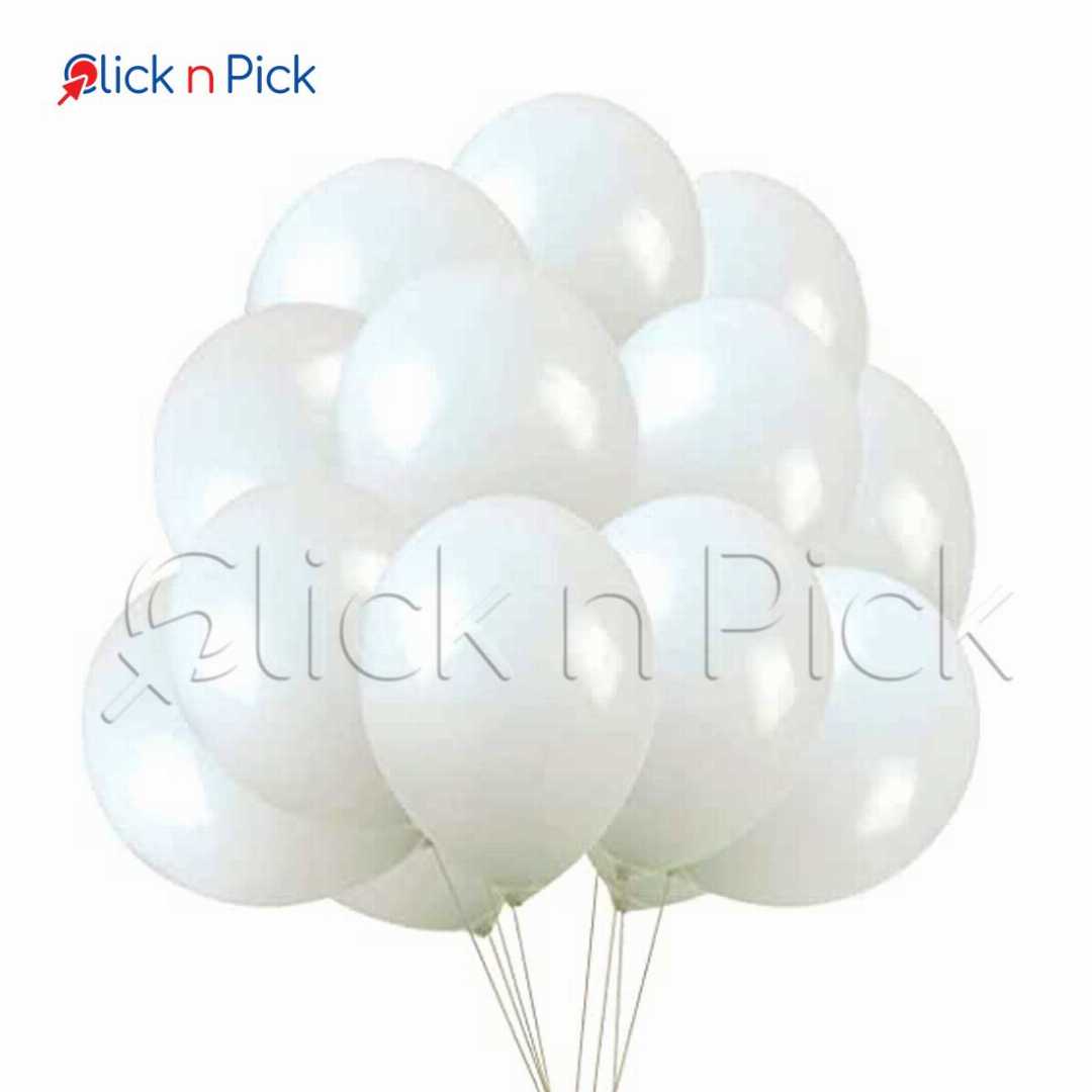 Monty,Balloon,White,20pcs
