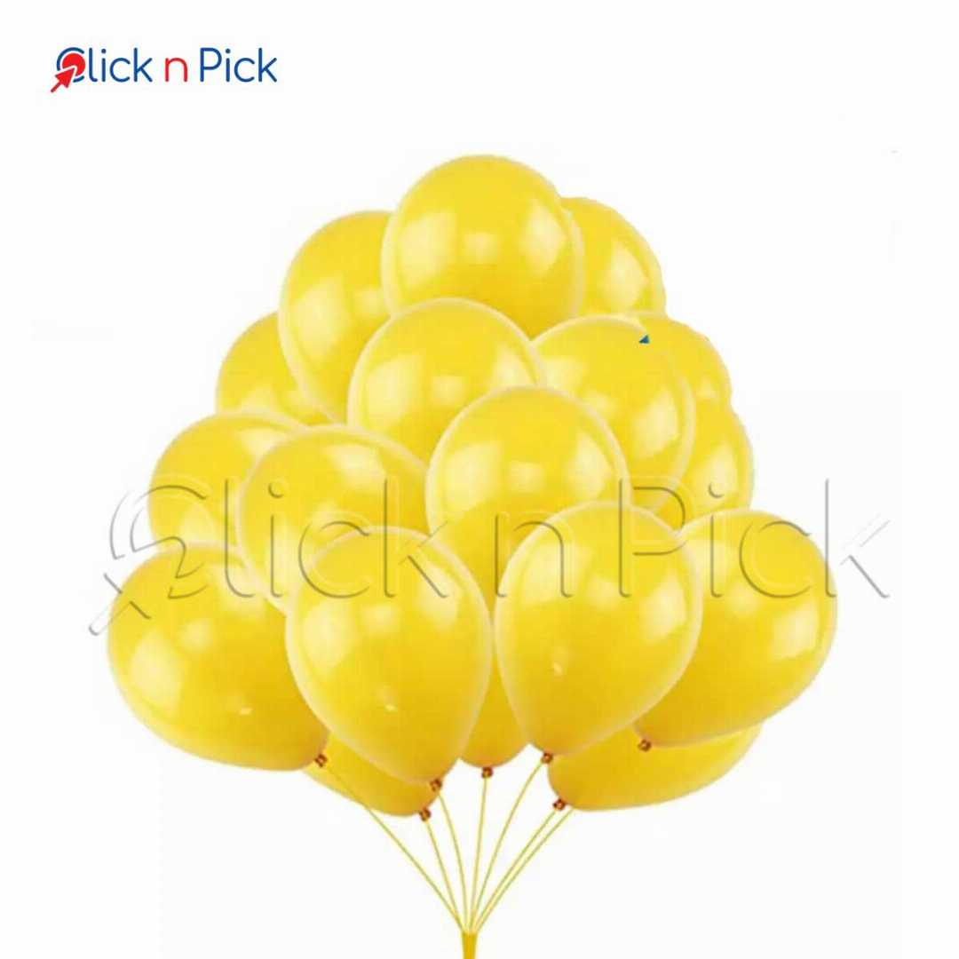 Monty,Balloon,Yellow,20pcs