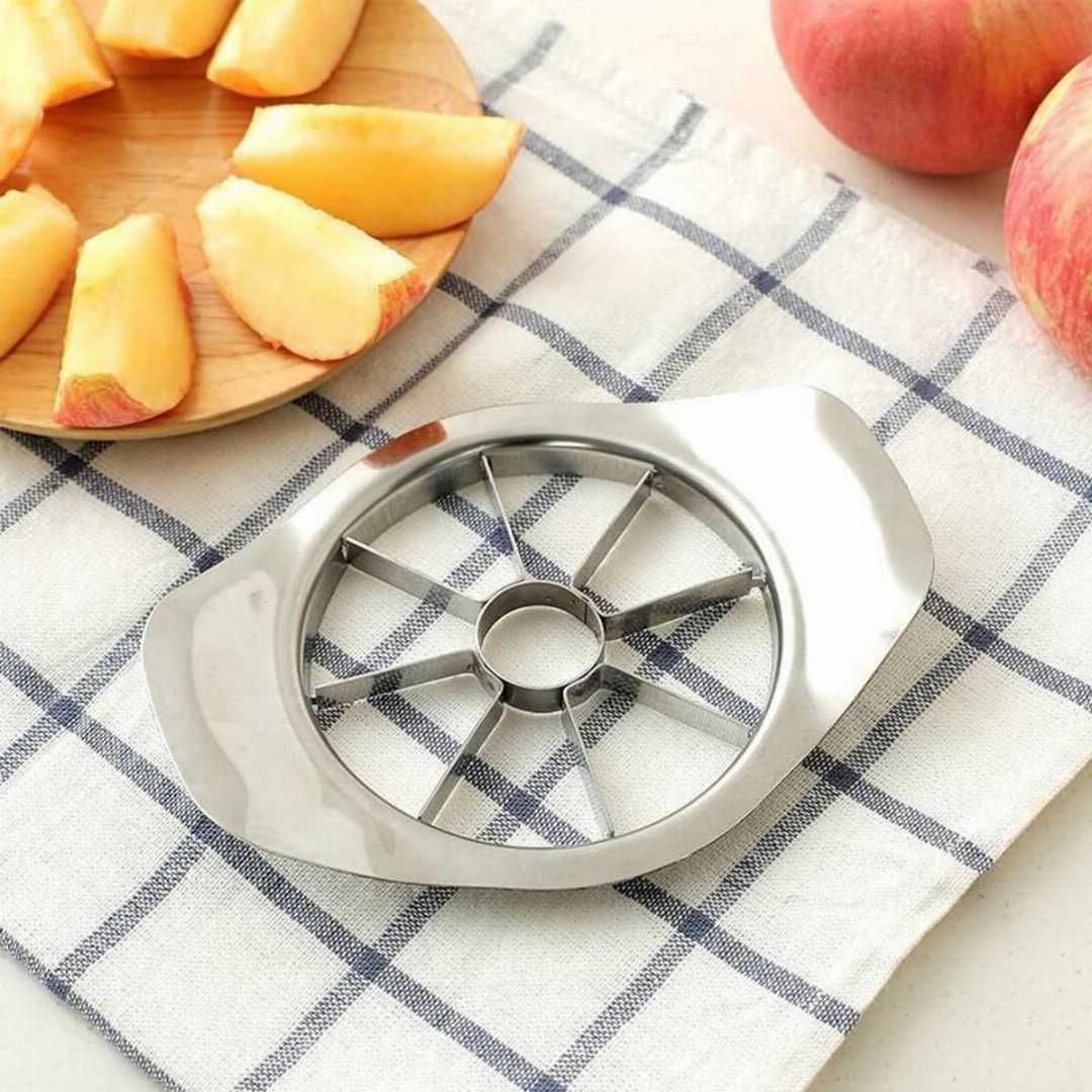 Fruit,Slicer,Apple,Pear,Cutter,Stainless,Steel,Vegetable,Melon,Chopper,Peeler,Divided,Kitchen,Tools