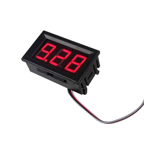 DC 5V 12V 24V 30V 0.56" LCD Digital Voltage Meter Voltmeter Battery Capacity Tester - Image 3