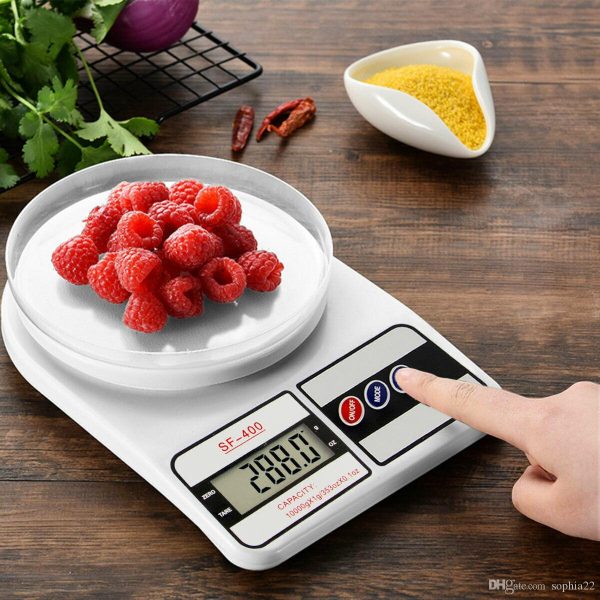 Electronic Kitchen Scale, Digital LCD Display - Image 2