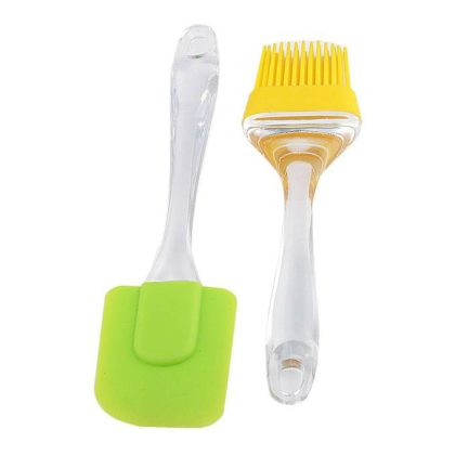 Baking Tools For Cakes Double Silicone Spatula Spoon Cookie Spatulas Pastry Scraper Mixer Butter Ice Cream